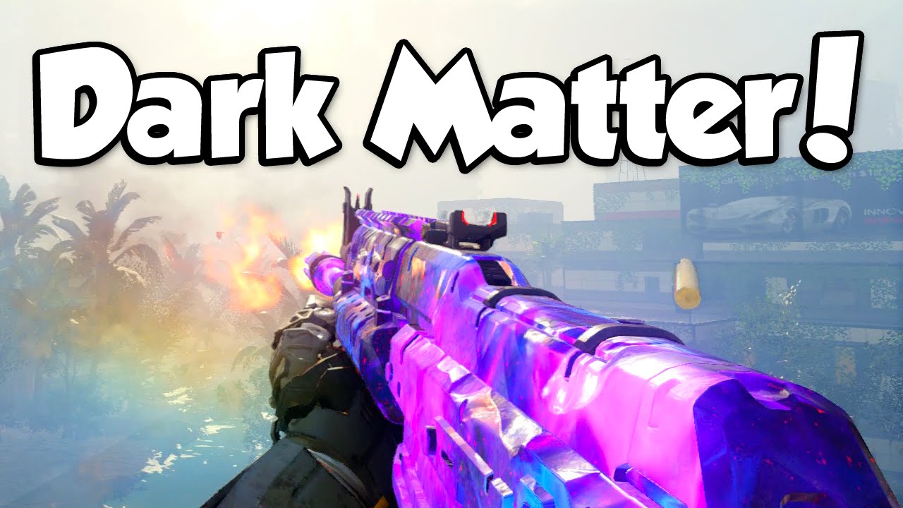 How to get dark matter camo bo4
