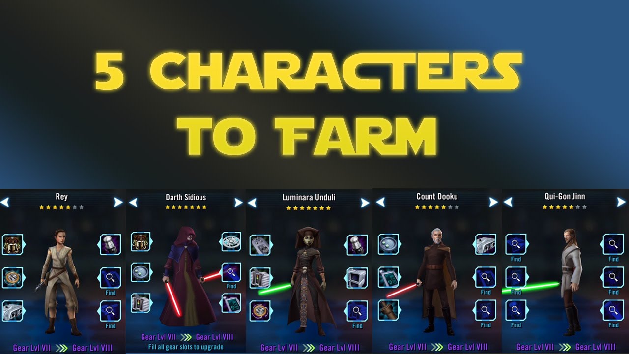 best mods for star wars galaxy of heroes